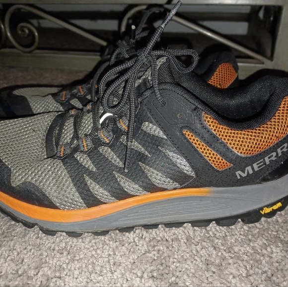 Men's Merrell Nova 2 Charcoal Size 8 - Picture 4 of 5